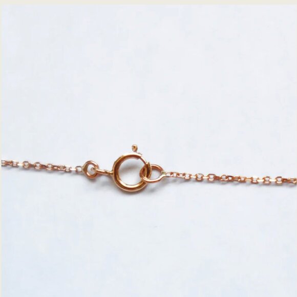 18k Gold Heart Necklace - Picture 6 of 9
